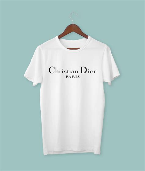 dior black and white shirt|christian dior white t shirt.